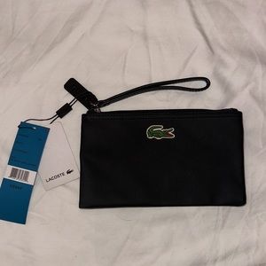 Lacoste Black Wristlet